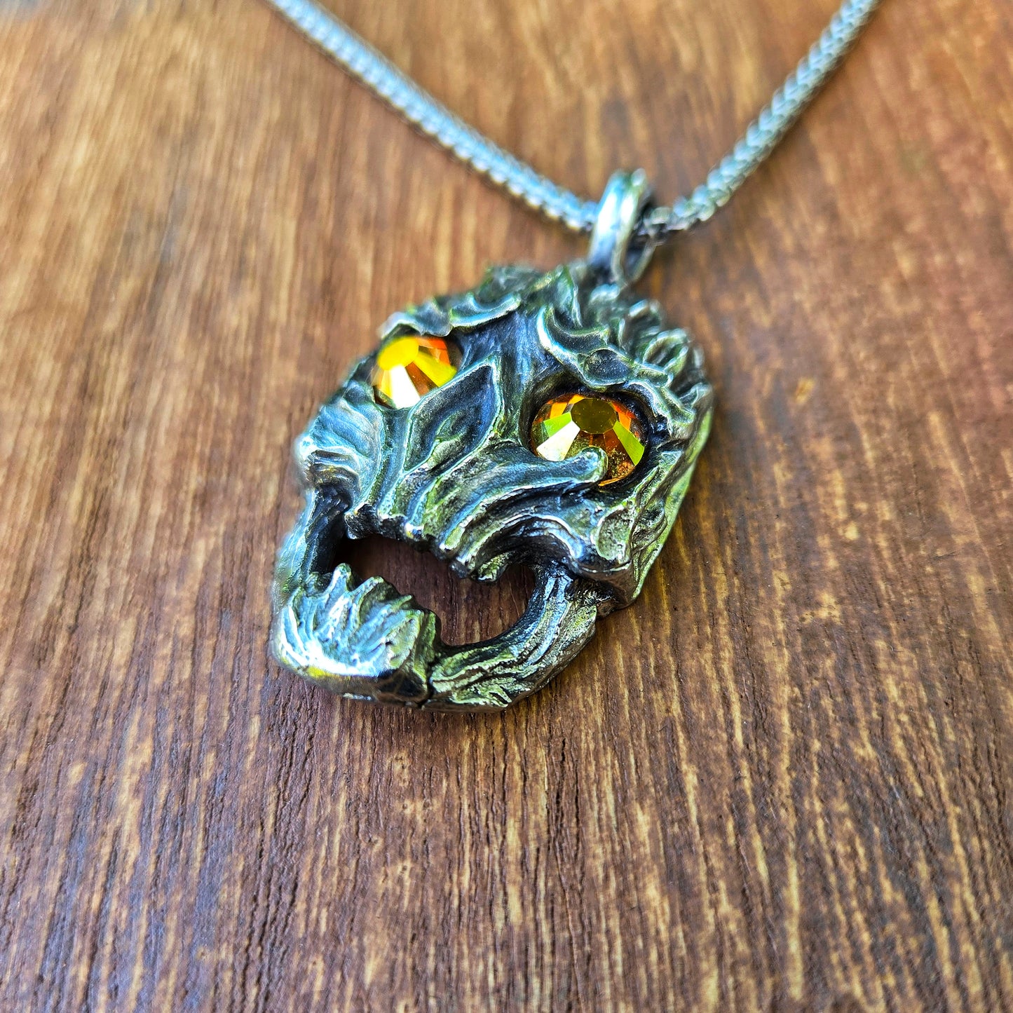 Flaming Skull
