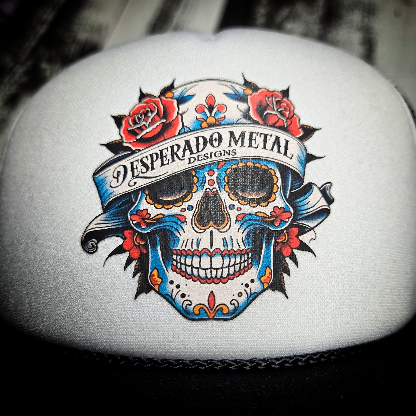 Sugar Skull Trucker