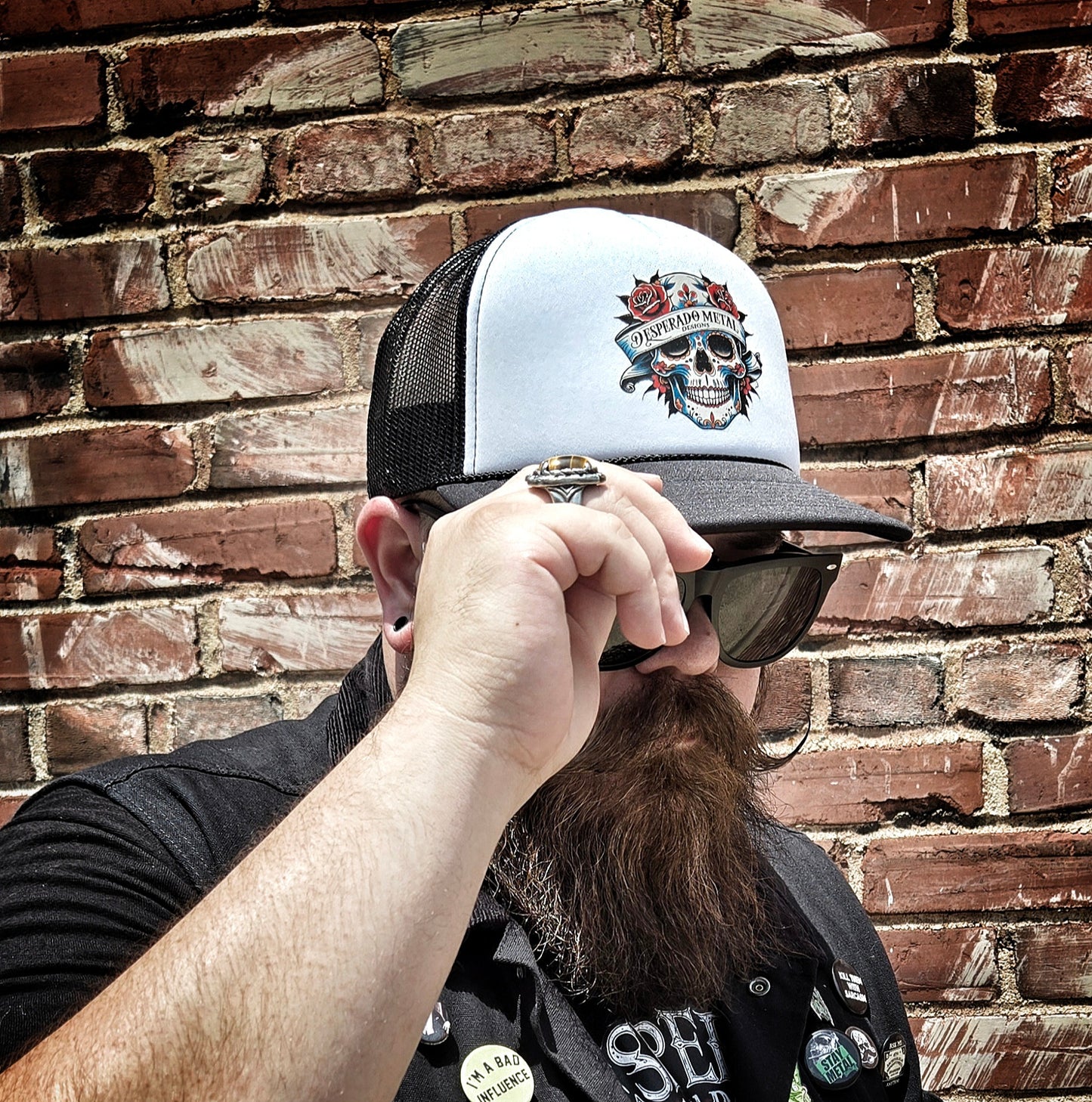 Sugar Skull Trucker
