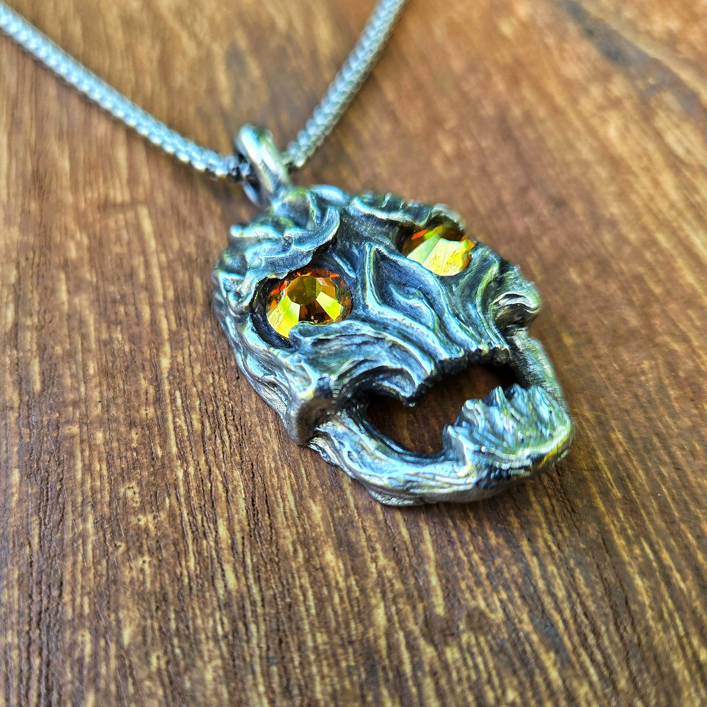 Flaming Skull