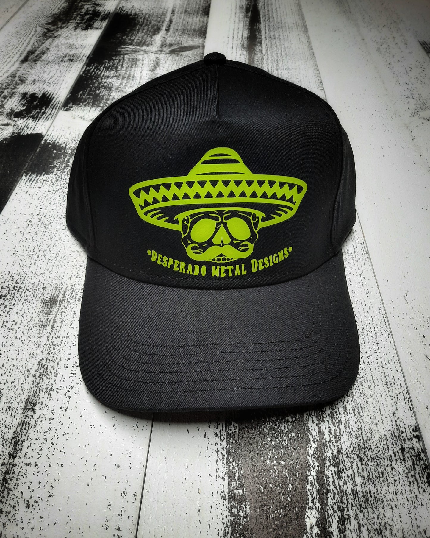 Bandito Skull Snapback hat