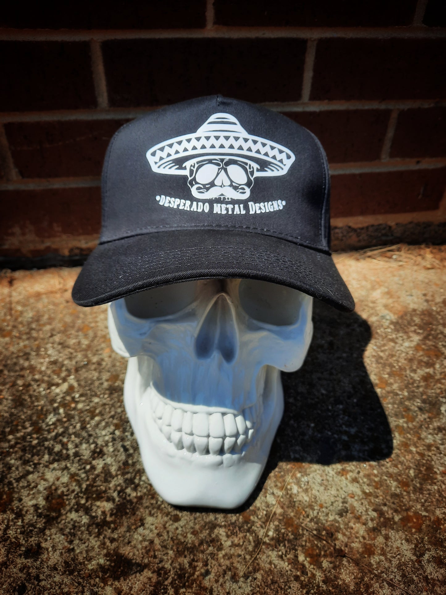 Bandito Skull Snapback hat