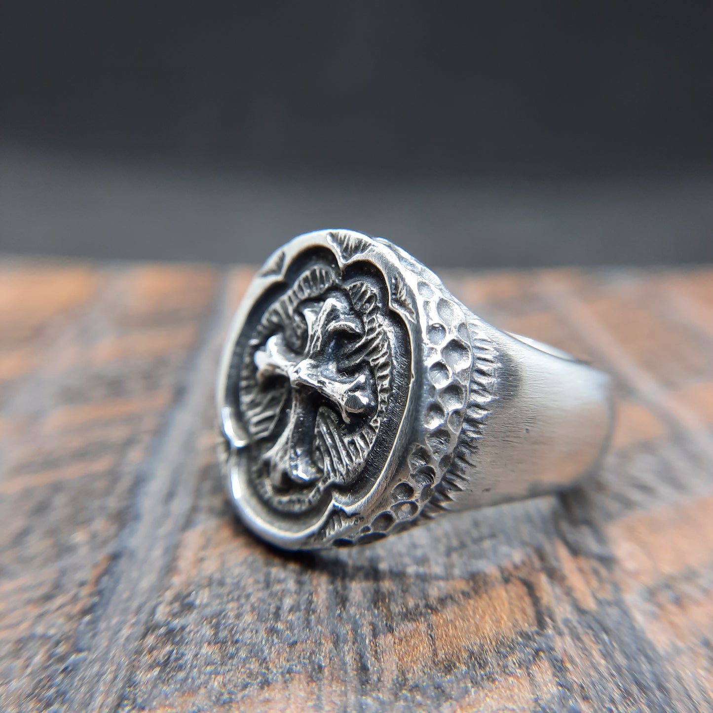 Carved cross